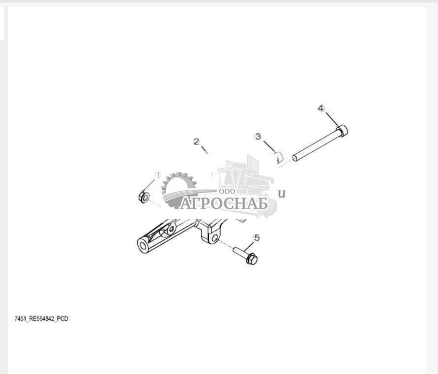 7451 Крепежные детали 